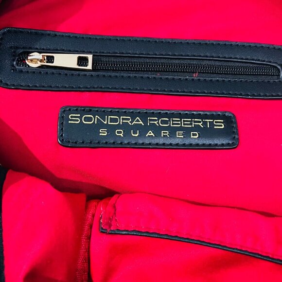 Sondra Roberts Squared Backpack - Picture 3 of 16